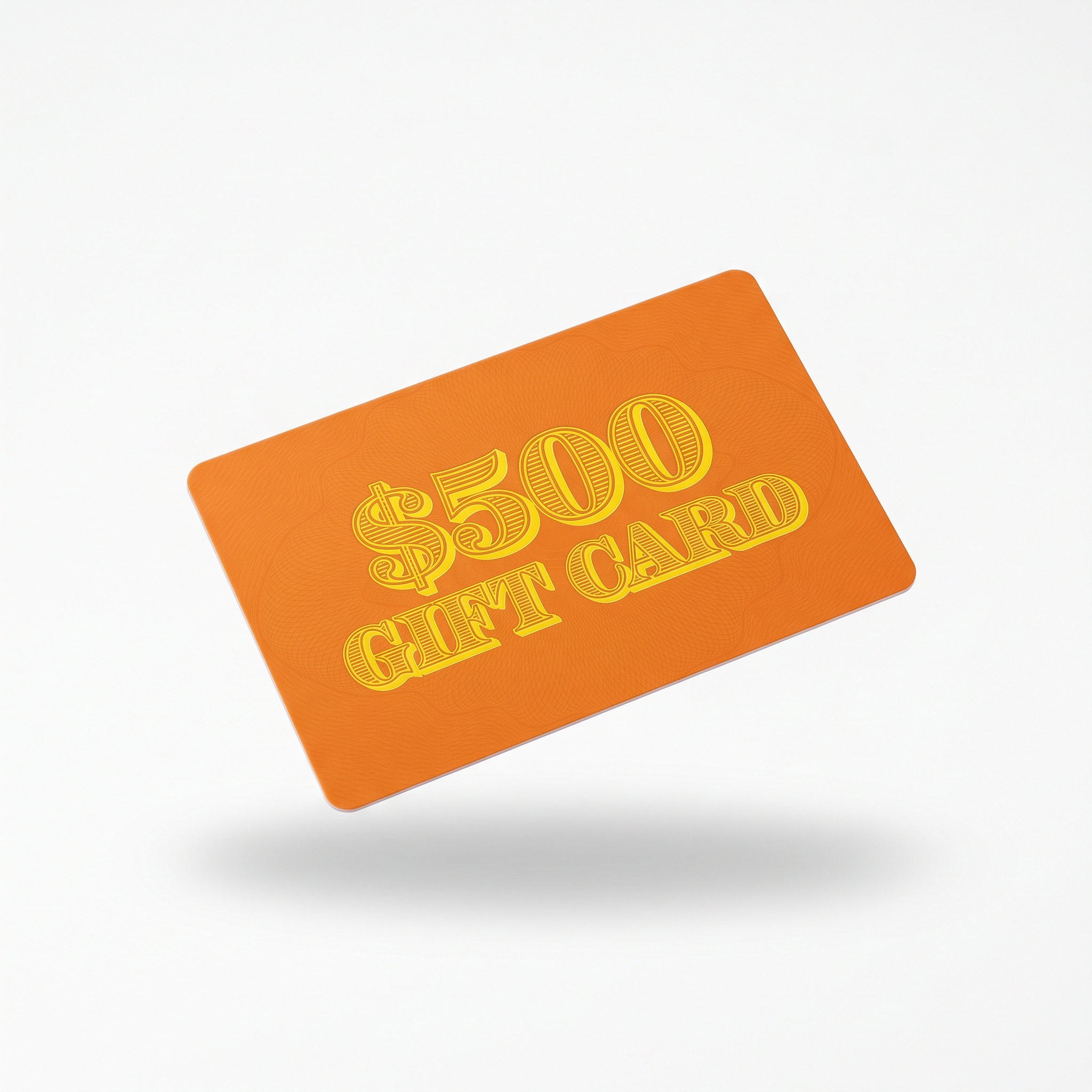 Orange $500 gift card